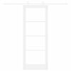 vidaXL Porta Deslizante ORKDAL Branco 78 x 202 cm