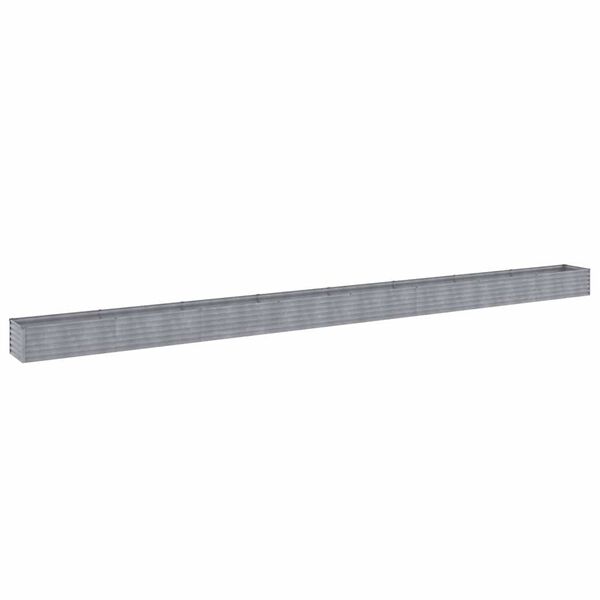 vidaXL Canteiro elevado de jardim 770x50x36 cm a&ccedil;o corten