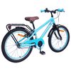 vidaXL Bicicleta Infantil 18 Polegadas para 5-7 anos Azul Claro