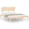 vidaXL Estrutura de cama 160x200 cm madeira maci&ccedil;a