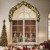 vidaXL Grinalda de Natal com luzes LED 5 m