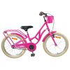 vidaXL Bicicleta Infantil 20 Polegadas para 6-11 Anos Rosa Escuro
