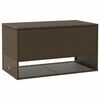 vidaXL Caixa para almofad&otilde;es de exterior 100x55x55,5 cm vime PE