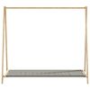 vidaXL Roupeiro com prateleiras 106x34x102 cm bambu