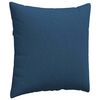 vidaXL Travesseiros de Sofá 2 pcs Azul 80 x 80 cm tecido