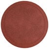 vidaXL Pedra Passo 6 pcs Vermelho &Oslash; 44 x 2 cm Borracha
