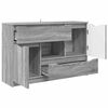 vidaXL Buffet Cinza Sonoma 100 x 30 x 65,6 Madeira processada