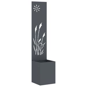vidaXL Tela de Privacidade para Jardim Antracite 32 x 32 x 150 cm