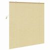 vidaXL Estores de rolo com cortinas Manual Natura 140 x 160 cm Bambu