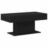 vidaXL Mesa de centro Carvalho Preto 96 x 50 x 45 cm