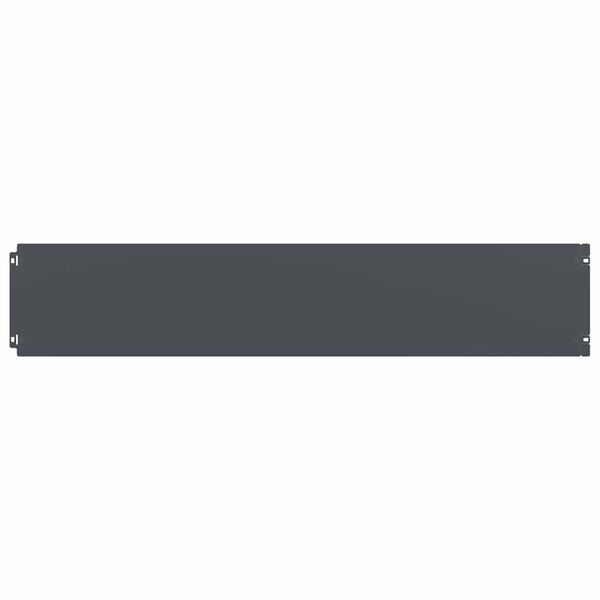 vidaXL Orlas de relva 10 pcs antracite 20x103 cm a&ccedil;o laminado a frio