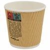 vidaXL Copos de caf&eacute; de papel com tampas 1000 pcs 4oz 100ml