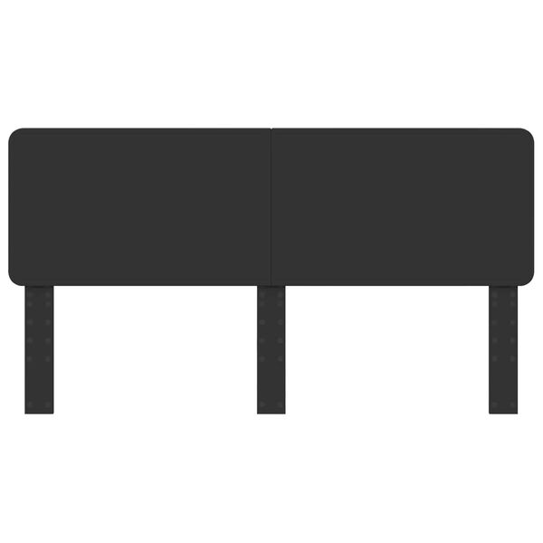 vidaXL Cabeceira Carvalho Preto 200 cm Madeira processada