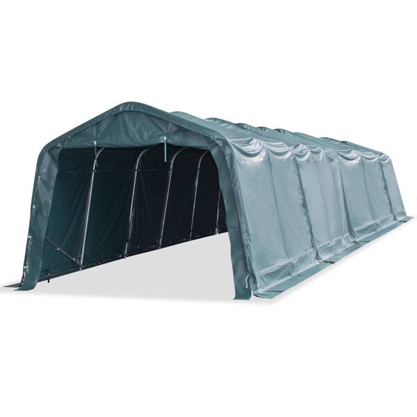 vidaXL Estrutura de tenda em a&ccedil;o 3,3x12,8 m