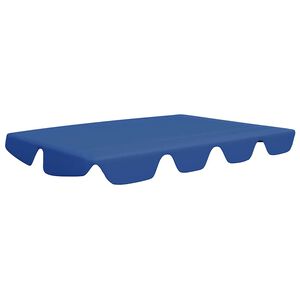 vidaXL Toldo suplente baloi&ccedil;o jardim 188/168x145/110 cm azul