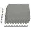 vidaXL Tapete de Fundo para Piscina 6 unid. Cinzento 2,16 m&sup2;