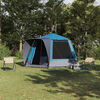 vidaXL Barraca de Camping Azul 420 x 420 x 227 cm Poli&eacute;ster