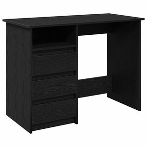 vidaXL Secret&aacute;ria 102x50x75 cm derivados de madeira preto
