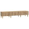 vidaXL Gabinete para TV Carvalho Arttisan 147 x 34,5 x 30 cm