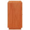 vidaXL Buffet Castanho Cera 65,5 x 40 x 75 cm Madeira de pinho maci&ccedil;o
