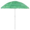 vidaXL Guarda-sol de praia Hawaii 240 cm verde