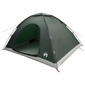 vidaXL Barraca de Camping Verde Ex&eacute;rcito 335 x 275 x 180 cm