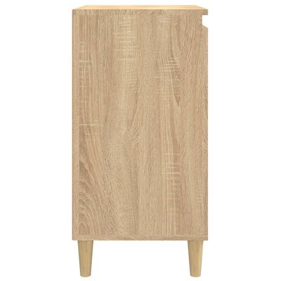 vidaXL Mesa de cabeceira 40x35x70 cm derivados madeira carvalho sonoma