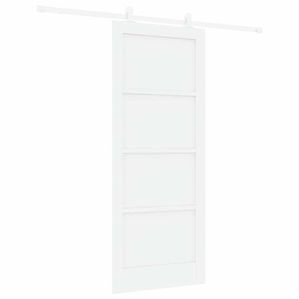 vidaXL Porta Deslizante ORKDAL Branco 83 x 202 cm