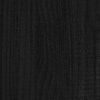 vidaXL Mesa de cabeceira 40x30,5x35,5 cm pinho maci&ccedil;o preto
