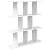 vidaXL Prateleira de Parede Branco 80 x 20 x 96 cm