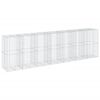 vidaXL Cesto gabi&atilde;o com cobertura 700x100x200 cm ferro galvanizado