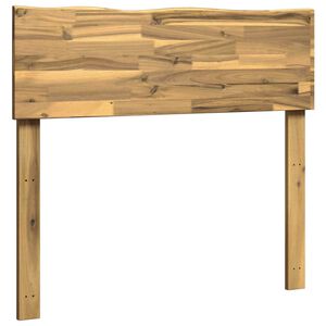 vidaXL Cabeceira de borda viva ROSTOCK Branco 90 cm