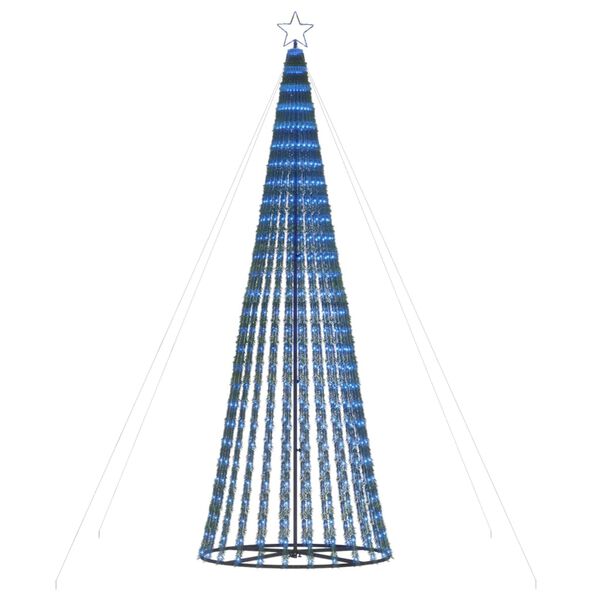 vidaXL LED &Aacute;rvore de Natal 688 LEDs Azul 300 cm