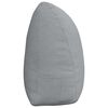 vidaXL Travesseiro para Costas Cinzento-claro 160 x 24 x 50 cm tecido