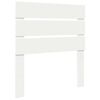 vidaXL Estrutura da Cama Branco 75 x 190 cm Madeira de Pinheiro Sólida