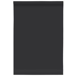 vidaXL Adesivo para m&oacute;veis autoadesivo preto fosco 90x500 cm PVC