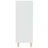 vidaXL Aparador 69,5x32,5x90 cm madeira processada branco