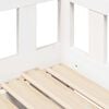 vidaXL Sofá-cama com gavetão e gavetas sem colchão 90x200 cm branco