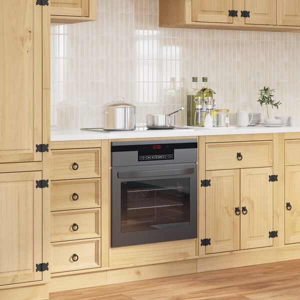 vidaXL Arm&aacute;rio Mel 60 x 46 x 81 cm Madeira de Pinheiro S&oacute;lida