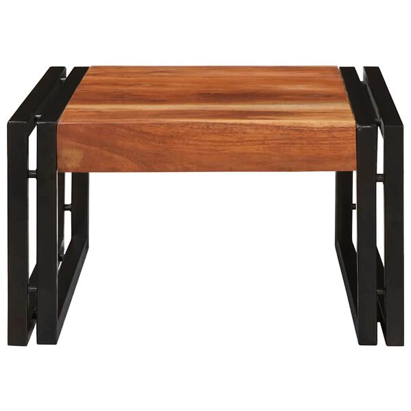 vidaXL Prateleira de Banheiro com prateleira Castanho 40 x 50 x 23 cm