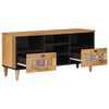 vidaXL Gabinete para TV com gaveta Natural 100 x 33,5 x 46 cm