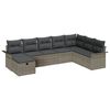 vidaXL Conjunto de Sof&aacute; de Jardim 8 unid. Rattan Sint&eacute;tico