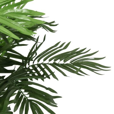 vidaXL Palmeira artificial 18 folhas 80 cm verde