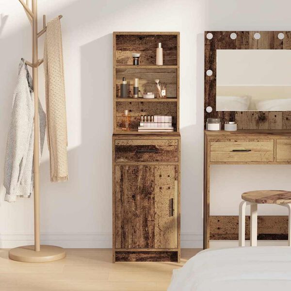 vidaXL Buffê Madeira antiga 40 x 40,5 x 135 cm Madeira processada