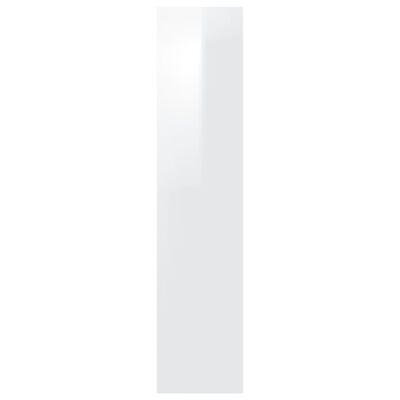 vidaXL Estante/divisória 40x30x135 cm branco brilhante