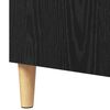 vidaXL Buffet Carvalho Preto 57 x 35 x 89.5 cm Madeira processada