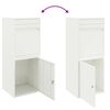 vidaXL Caixa para entrega de pacotes Branco 41 x 38 x 103 cm A&ccedil;o