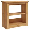 vidaXL Suporte para Aqu&aacute;rio PANAMA Castanho 60 x 30 x 60 cm 150 kg