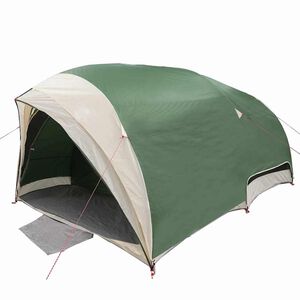 vidaXL Barraca t&uacute;nel com telhado Verde 410 x 285 x 198 cm tafet&aacute;