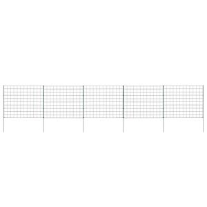 vidaXL Conjunto pain&eacute;is de veda&ccedil;&atilde;o para jardim 77,5x64 cm verde